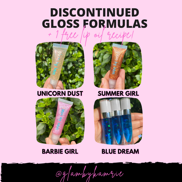 Discontinued Formula's Guide - Glam by Kamrie
