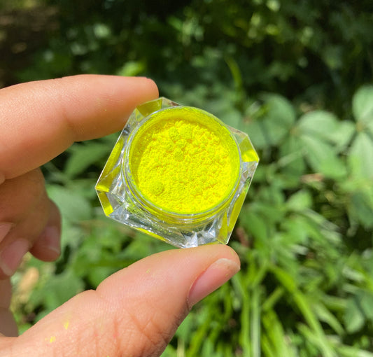 Yellow Neon Pigment - Glam by Kamrie